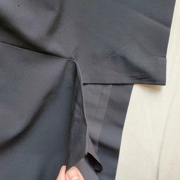 J.Crew Black Classic B-Stretch Wool Pencil Skirt 6 Petite - Picture 5 of 8